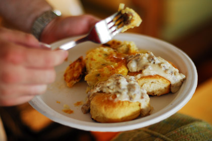 Southern Breakfast at Oak Island, NC